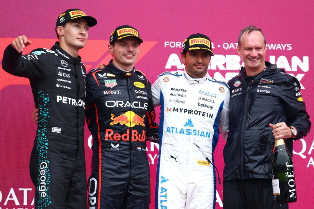 Verstappen se impone en Bakú y Sainz firma su primer podio con Williams 1 f1 grand prix of azerbaijan 21