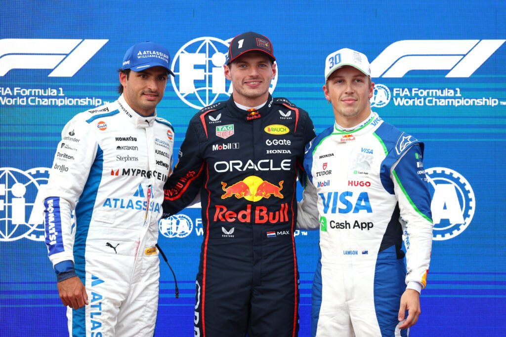 Verstappen vence a Sainz y conquista la pole en el GP de Azerbaiyán 2025 1 Verstappen