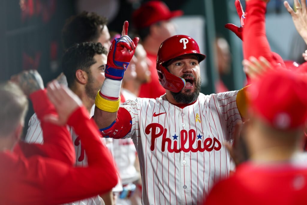 Los Phillies de Filadelfia aseguran estar en postemporada y acompañan a Milwaukee como únicos clasificados 7 Phillies de Filadelfia