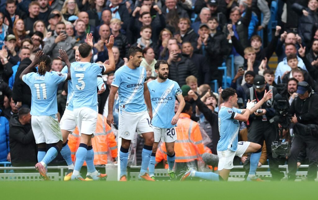 City aplastó al United en el Derbi de Manchester con Foden y Haaland como protagonistas 1 manchester city v manchester united premier league 7