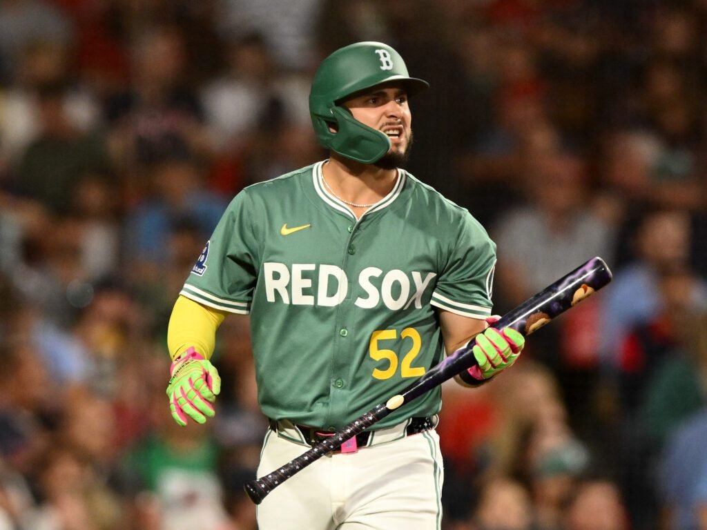 Wilyer Abreu se complica y enciende las alarmas de Medias Rojas de Boston 3 Wilyer Abreu de Medias Rojas de Boston