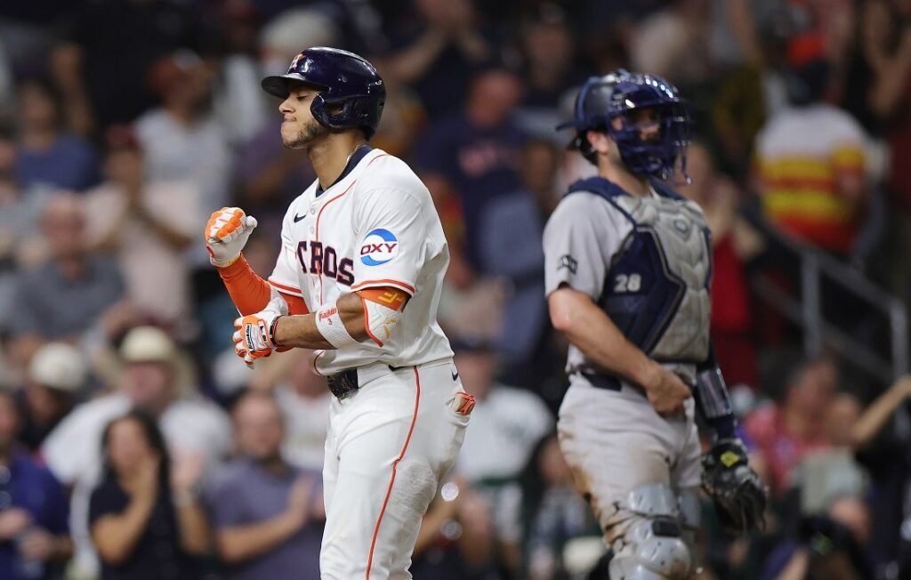 Jeremy Peña y Yordan Álvarez protagonizaron heroica remontada de Astros frente a Yankees 1 Jeremy Peña