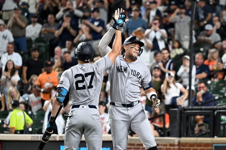 Aaron Judge #99 of the Yankees de Nueva York