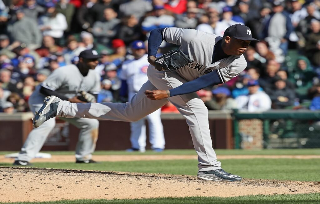 ¿Podrá Aroldis Chapman reunir los argumentos para entrar a Cooperstown como relevista? 3 Aroldis Chapman