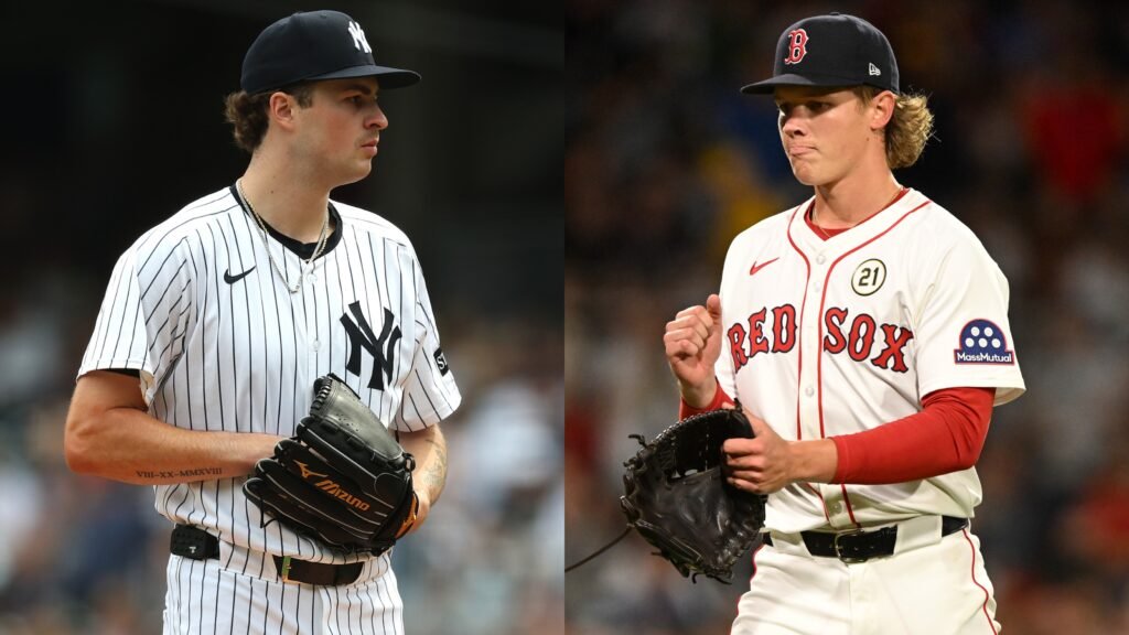 ¡Máxima presión! El Juego 3 entre Yankees y Boston lo decidirán dos novatos 1 Yankees vs Boston Juego 3