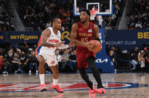 Donovan Mitchell y los Cleveland Cavaliers derrotaron a los Detroit Pistons