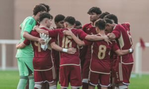 La selección sub 17 de Venezuela. Foto: FVF.