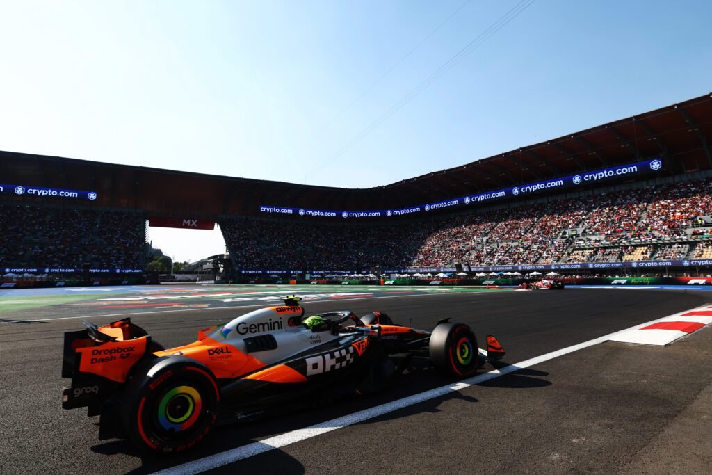 Lando Norris vence a los Ferrari y se lleva la pole en el GP de México 2025 2 Norris