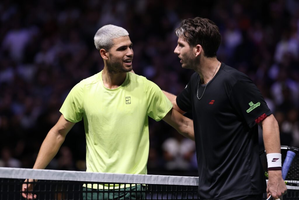 Carlos Alcaraz cae ante Norrie en París y pone en riesgo el N°1 3 rolex paris masters 2025 day 2 3