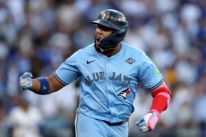 Vladimir Guerrero Jr. de los Azulejos de Toronto