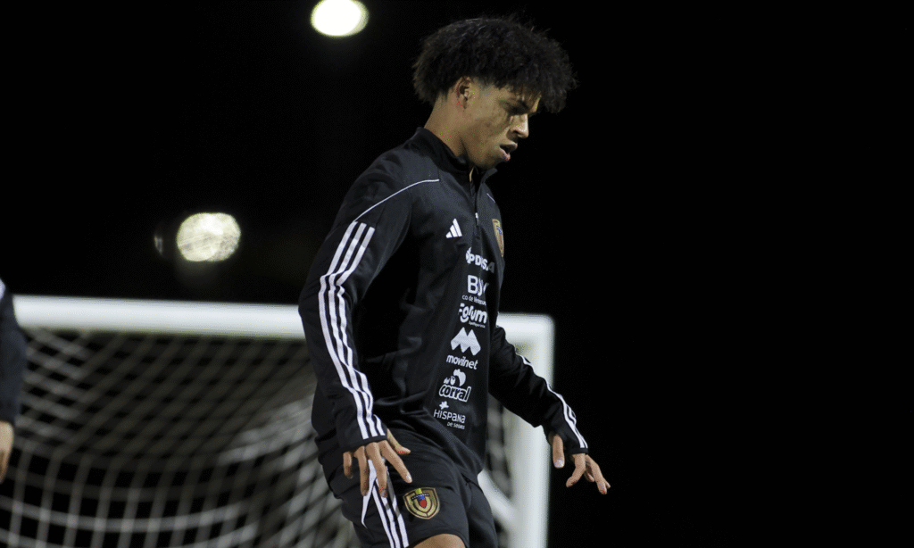 Venezuela vs Australia: primera prueba para el interino Aristeguieta 2 David Martínez. Foto: FVF.