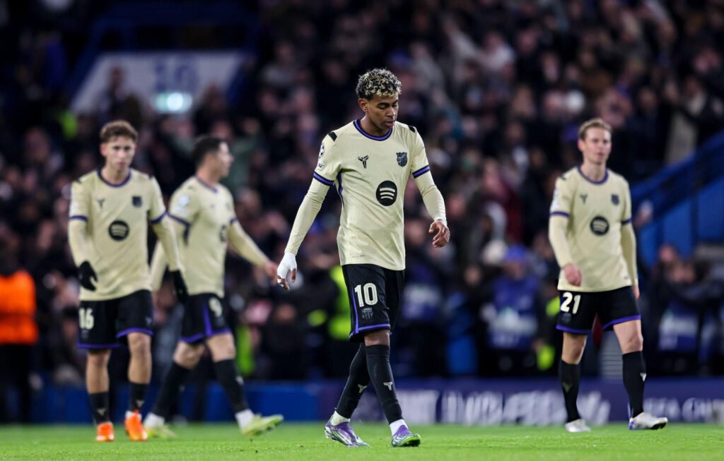 Champions League: Exhibición del Chelsea ante un desastroso Barcelona 1 Lamine Yamal en la derrota de Barcelona contra Chelsea.