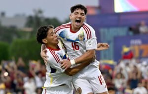 Venezuela igualó a uno con Egipto en la fecha 2 del Mundial sub 17.