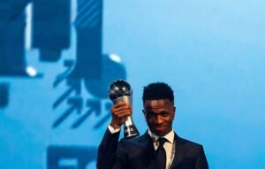 Vinícius es el más reciente ganador del premio The Best de la FIFA.