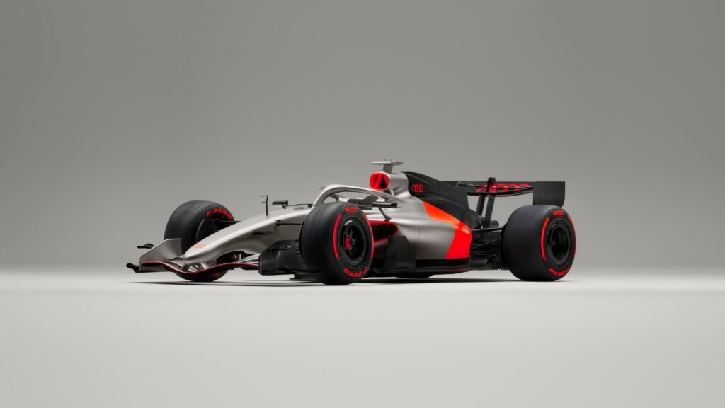 Audi presenta su concepto de monoplaza para la temporada 2026 de la F1 3 Audi