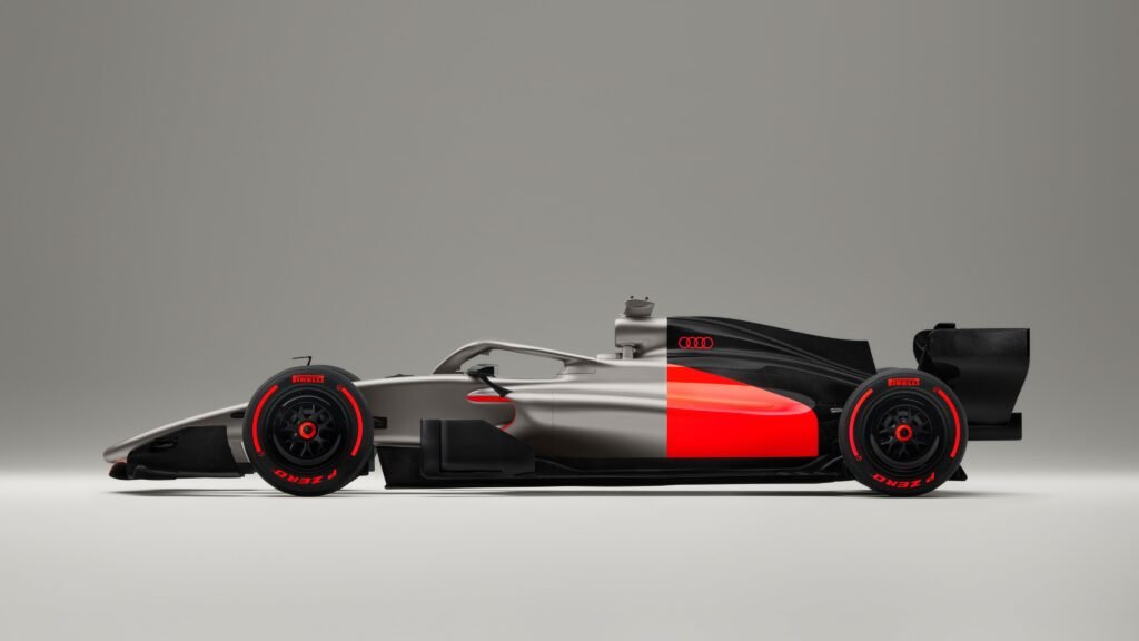 Audi presenta su concepto de monoplaza para la temporada 2026 de la F1 1 aufi f1 2