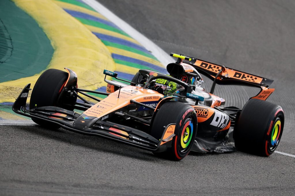 Lando Norris saca ventaja ante sus rivales y logra la pole en Brasil 2 Norris