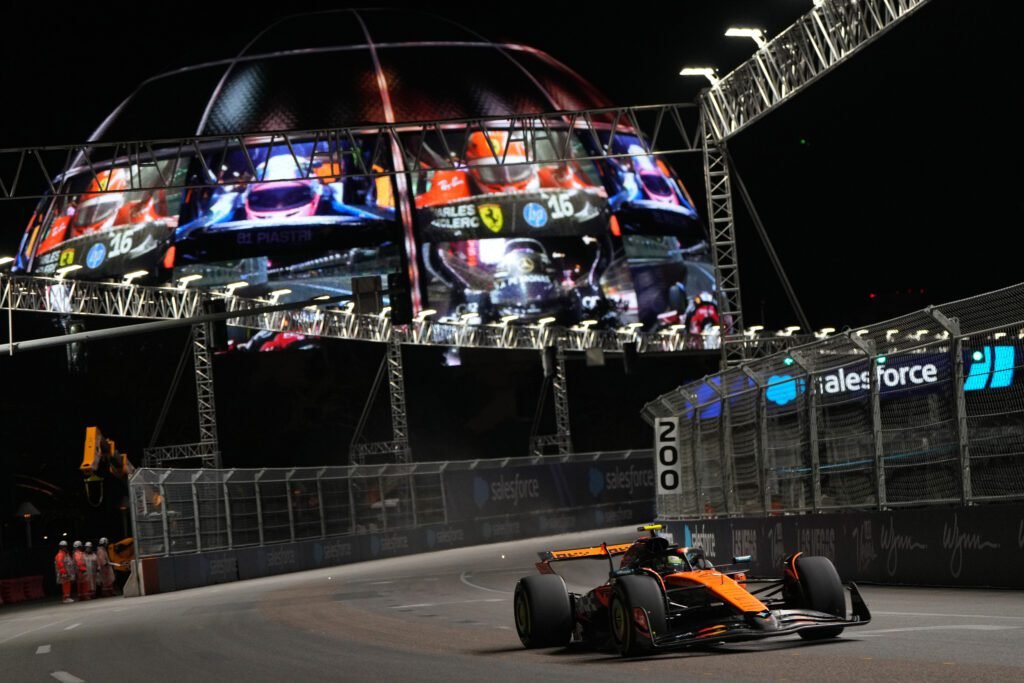 Lando Norris espera un buen resultado en Las Vegas: "Tenemos una mejor sensación que el año pasado" 7 Norris