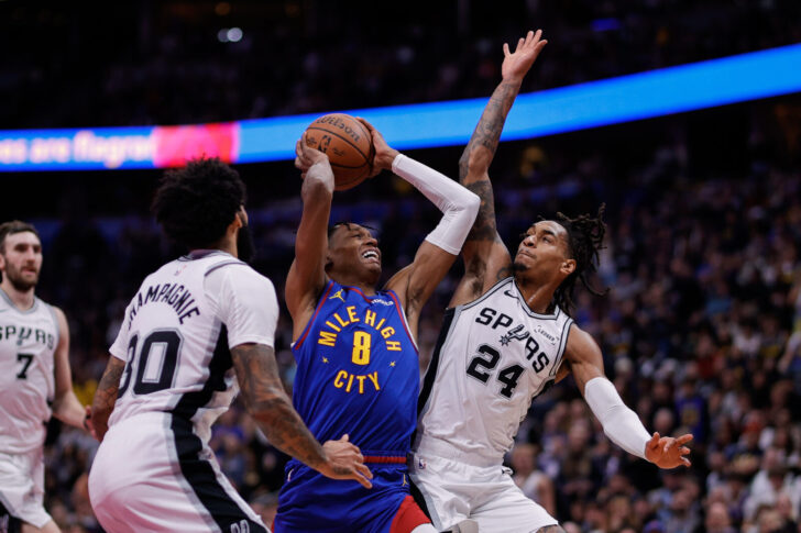 Los Spurs ganan en casa de los Nuggets y los eliminan de la NBA Cup 2 Los Spurs que no contaron con Víctor Wembanyama y Stephon Castle por lesión desde hace varias semanas.