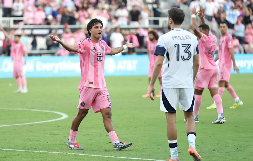 Telasco Segovia, campeón con Inter Miami: “Nunca bajé los brazos” 6 Telasco Segovia y su festejo frente a Thomas Müller.