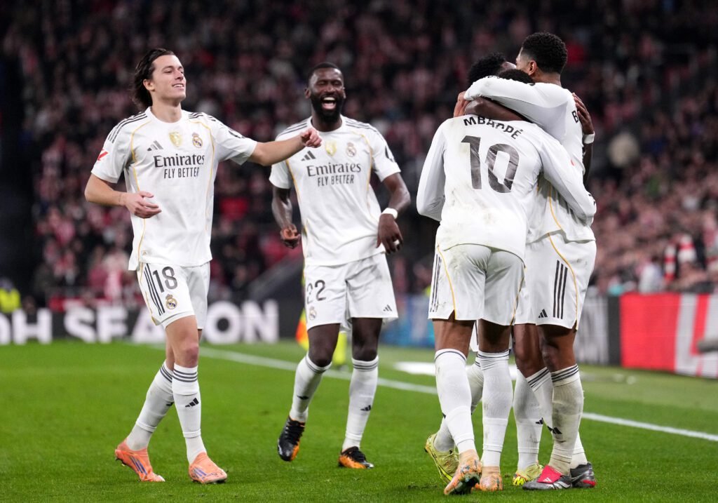 Mbappé guía al Real Madrid a la victoria 3-0 ante el Athletic 7 Real Madrid