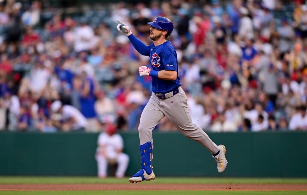 Kyle Tucker visitó el campamento primaveral de Azulejos 3 Kyle Tucker