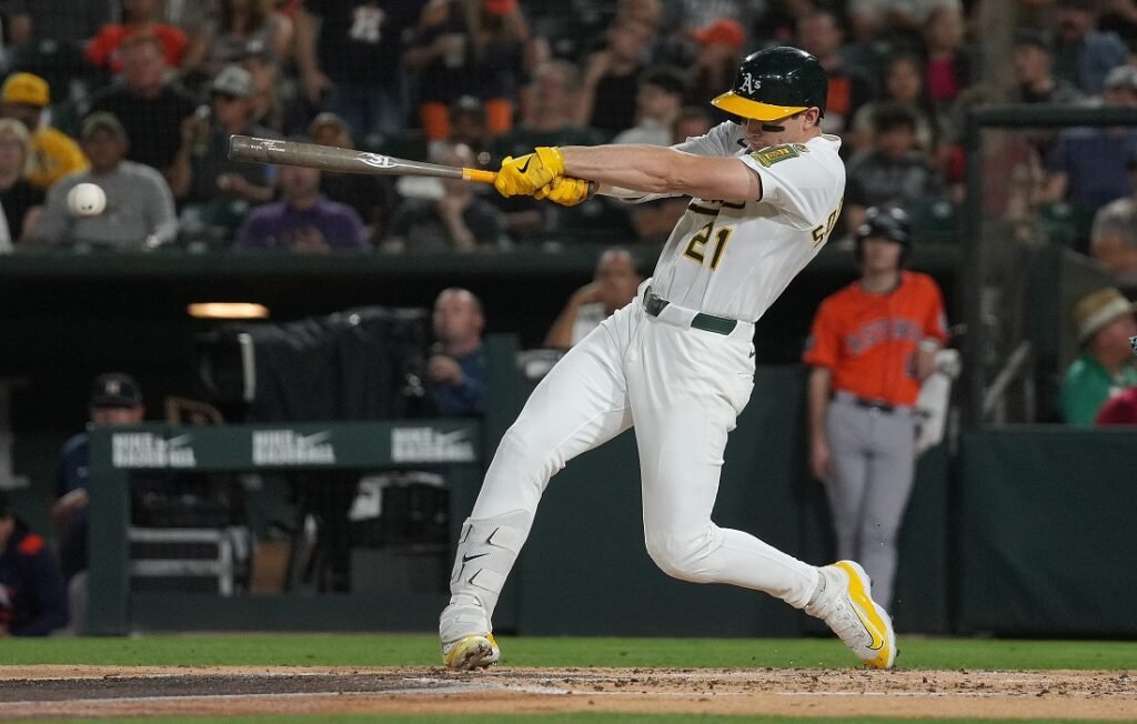 MLB: Atléticos dan extensión de contrato récord a Tyler Soderstrom 2 Tyler Soderstrom