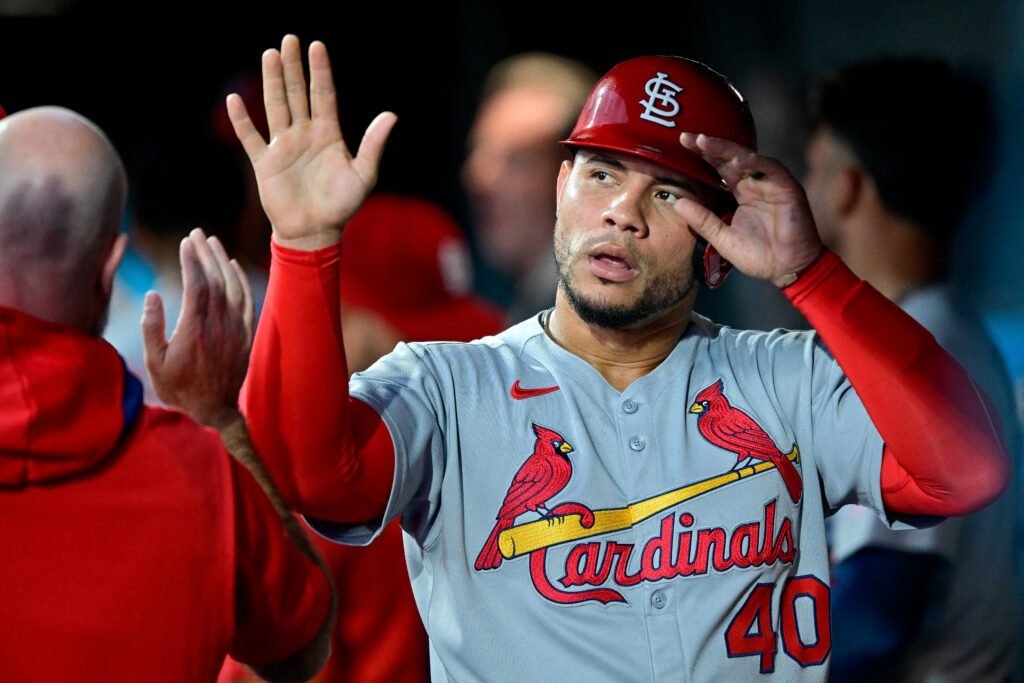 Los Mets de Nueva York buscan soluciones para primera base y Willson Contreras surge como candidato 1 Willson Contreras #40 of the Cardenales de San Luis pretendido por Mets de Nueva York