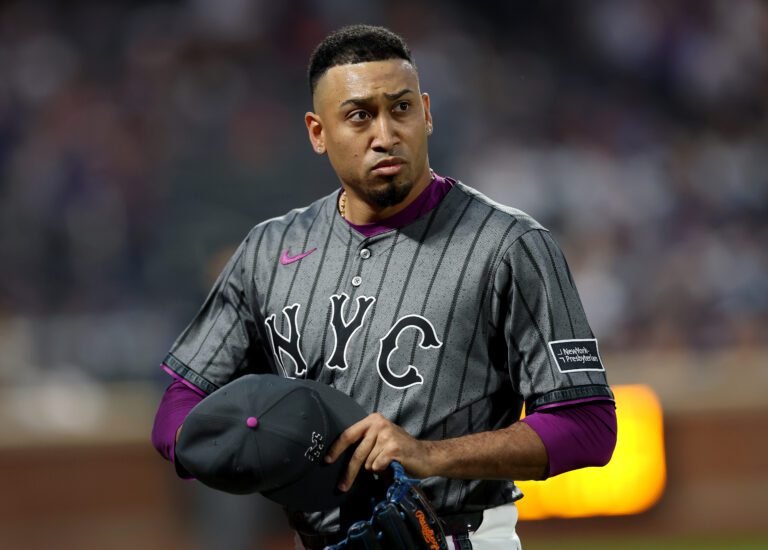 Edwin Díaz #39 of the Mets de Nueva York