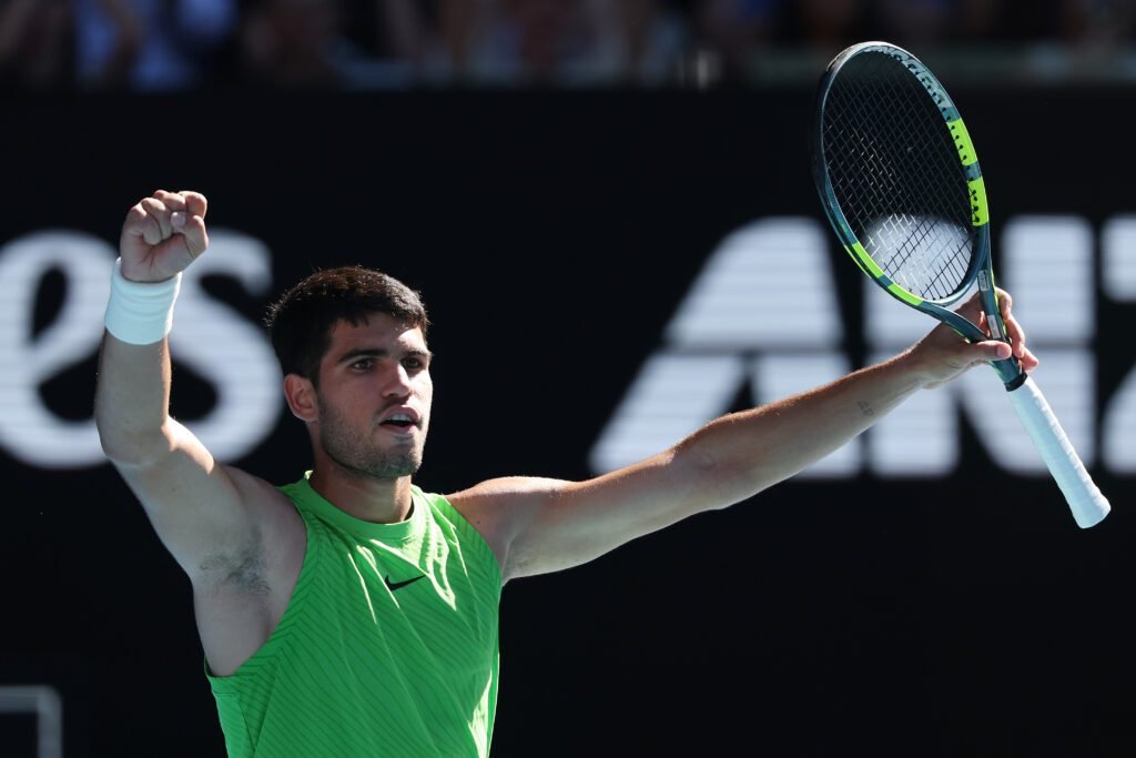 El hito que alcanzará Carlos Alcaraz en la tercera ronda del Abierto de Australia 2 2026 australian open day 4 2