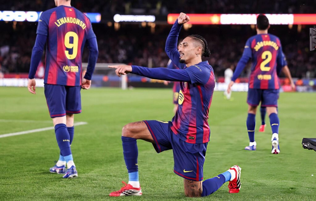 Barcelona 3-0 Real Oviedo: Lamine Yamal hizo magia de nuevo 1 Raphinha.
