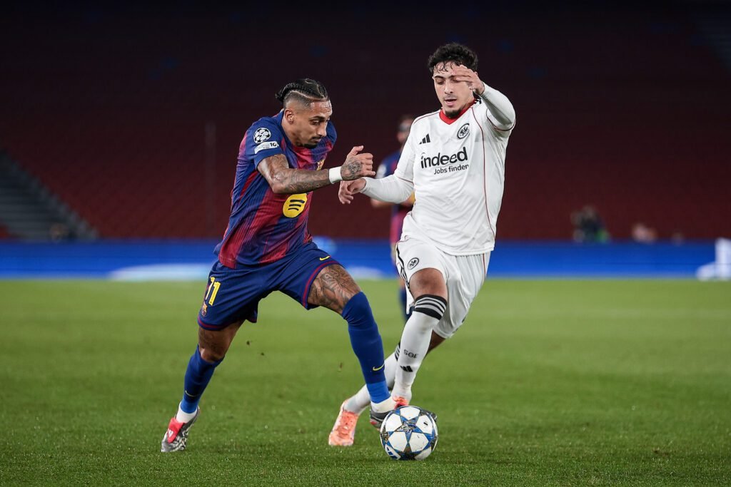 Champions League: Partidos, horarios y dónde ver la jornada 7 de la fase liga 6 fc barcelona v eintracht frankfurt uefa champions league 2025 26 league phase md6