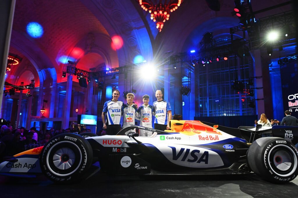 Los equipos que competirán en la temporada 2026 de la F1 6 visa cashapp racing bulls season launch