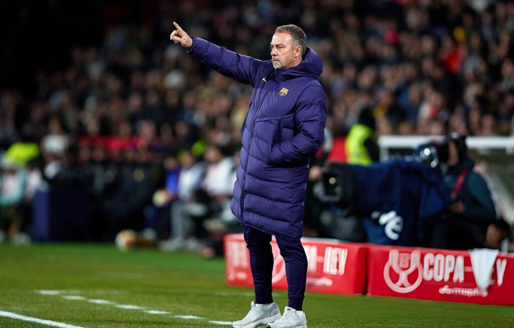 Barcelona se salva ante un peligroso Albacete: avanzó a semis de Copa del Rey 1 Hansi Flick.