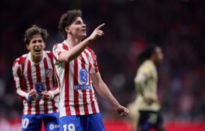 Home 21 Julián Álvarez brilló con Atlético de Madrid ante Barcelona.