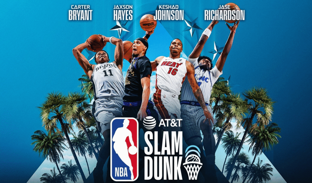 NBA Slam Dunk Contest 2026: Confirmados los participantes 4 NBA Slam Dunk Contest 2026