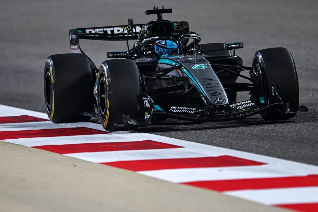 George Russell lidera el primer día del último test de pretemporada de F1 7 Russell