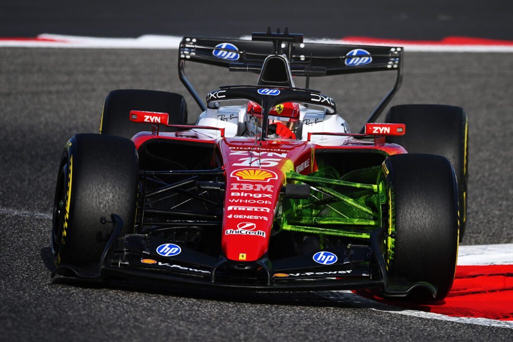 Charles Leclerc fue el más veloz en el segundo día de test en Bahréin 3 Leclerc