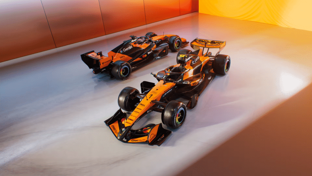McLaren revela su MCL40 para la temporada 2026 de la F1 1 McLaren