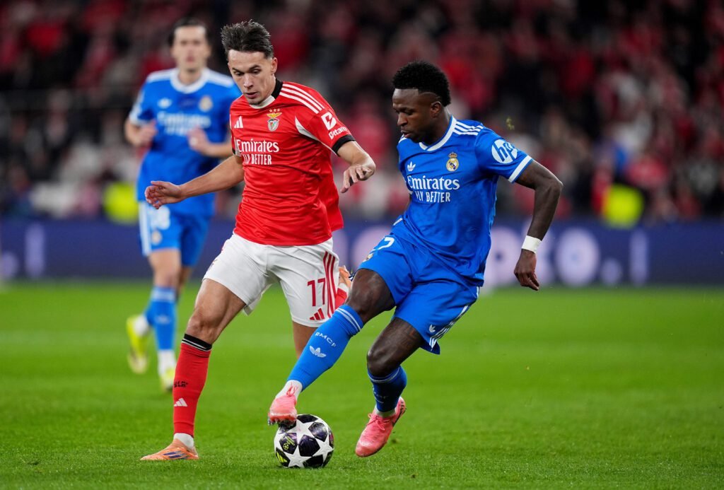 Vinicius enciende Portugal y el Real Madrid toma ventaja en Champions 1 Vinicius