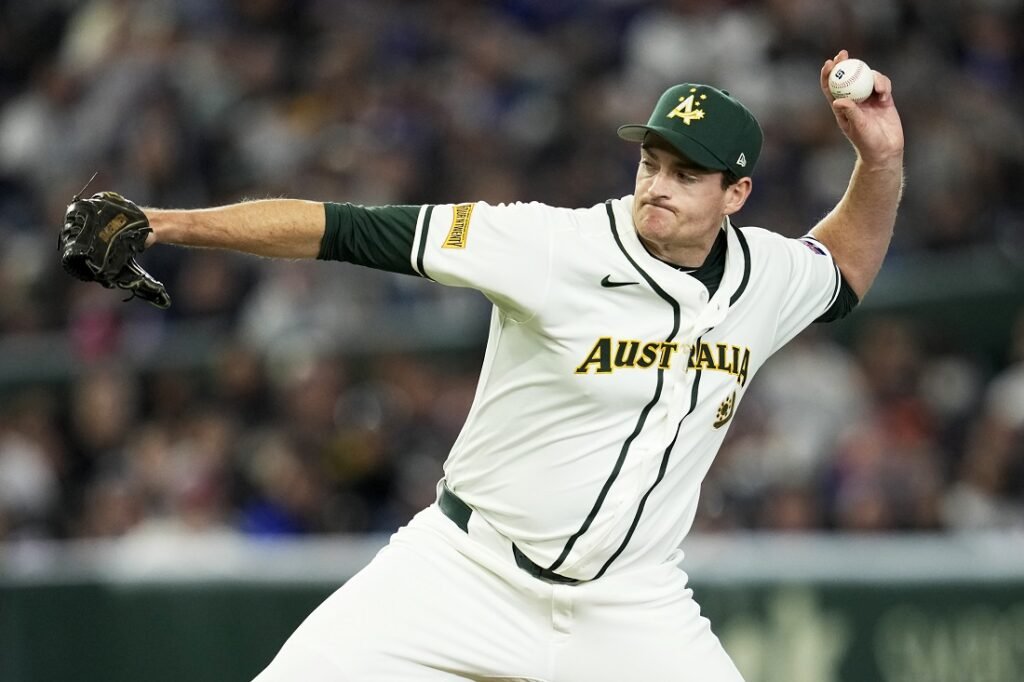 Australia blanqueó a China Taipéi en arranque del Clásico Mundial 2 Australia