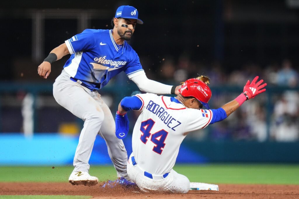 Cristopher Sánchez decepciona en su debut con Dominicana en el Clásico Mundial 2026 2 2026 world baseball classic pool d nicaragua v dominican republic 1