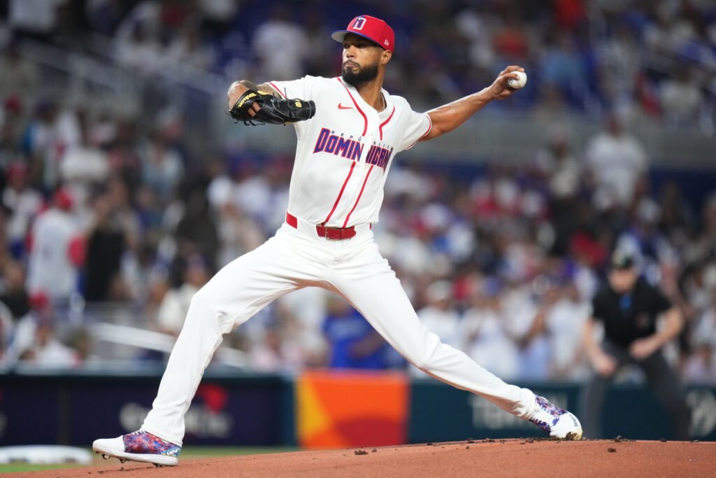 Cristopher Sánchez decepciona en su debut con Dominicana en el Clásico Mundial 2026 1 2026 world baseball classic pool d nicaragua v dominican republic