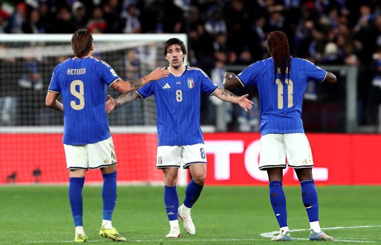 Home 29 Italia está cada vez más cerca de volver a una Copa del Mundo.