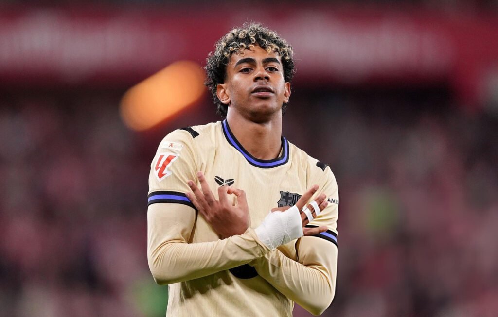 Barcelona gana 1-0 al Athletic con Lamine como figura 1 Lamine Yamal marcó su 14° gol en La Liga, esta vez para la victoria 1-0 de Barcelona sobre Athletic Club de Bilbao.