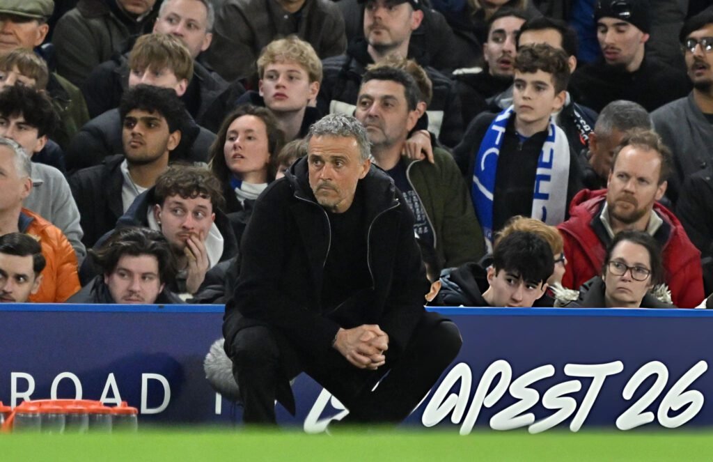 Pan comido para PSG: goleó 3-0 al Chelsea y avanzó a cuartos de Champions 1 Luis Enrique, DT de PSG.