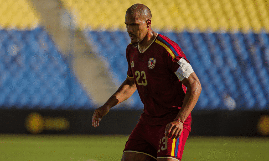 La Vinotinto de Vizcarrondo: tres puntos destacados 3 Salomón Rondón. Foto: FVF.