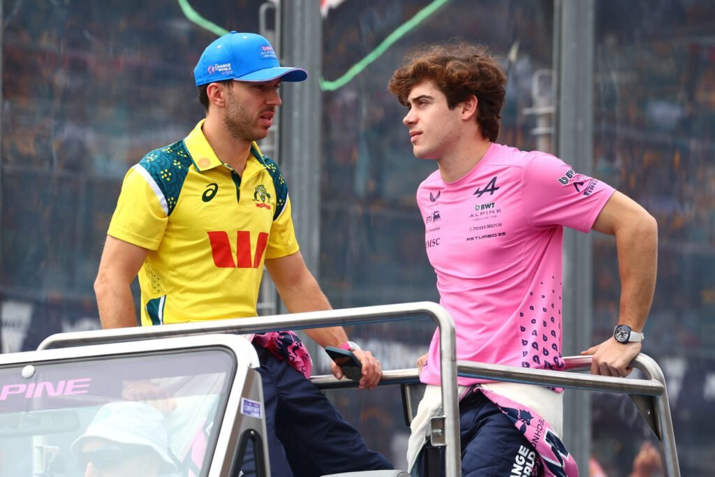 Franco Colapinto: "Estoy muy impresionado con las mejoras de Alpine" 2 colapinto gasly