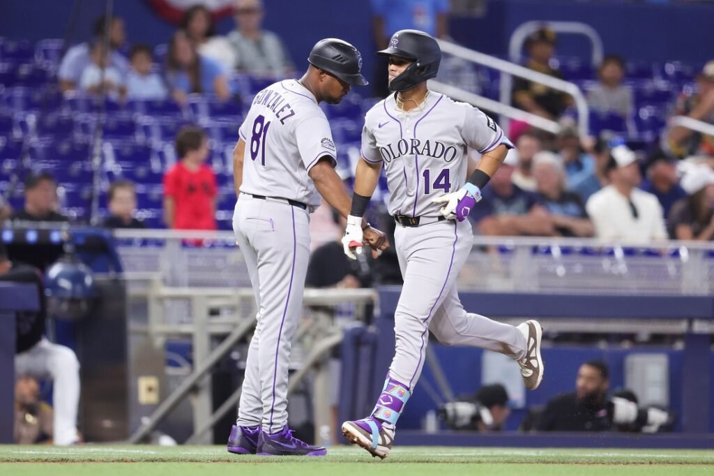 MLB: Wilyer Abreu, Ezequiel Tovar y Oswald Peraza se fueron para la calle 7 Wilyer Abreu