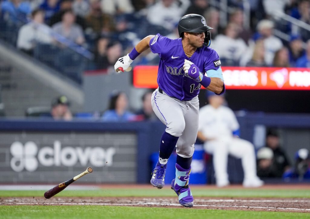 Los Rockies vapulean a los Blue Jays en una noche para el olvido 2 colorado rockies v toronto blue jays 1